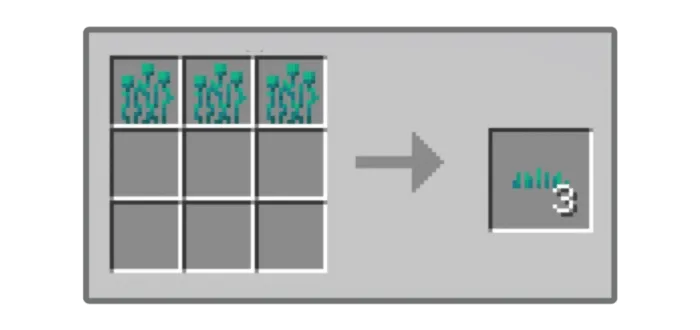 Крафт травы нижнего мира