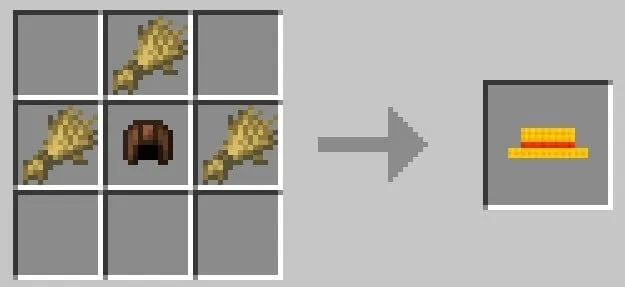 Крафт соломяной шляпы