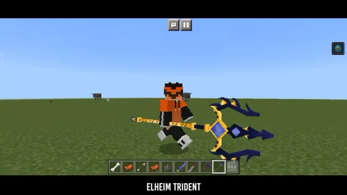 Игрок идет с Эльхайм Трайдент