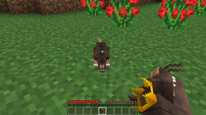 Игрок призывает крысу с помощью головы короля