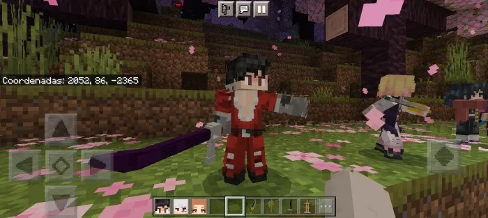 Персонаж с поднятой рукой