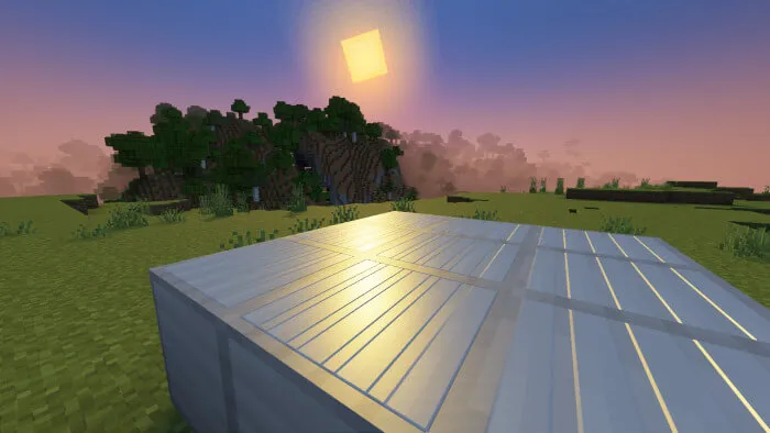 Отражения на железном блоке