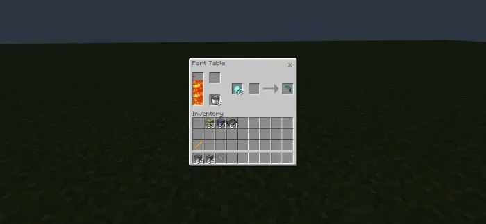 Создание кирки