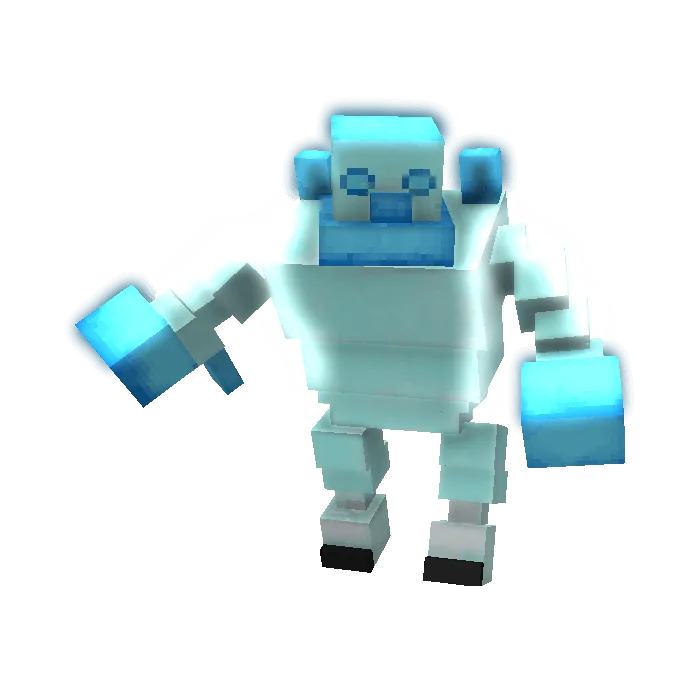 Злой ледяной голем