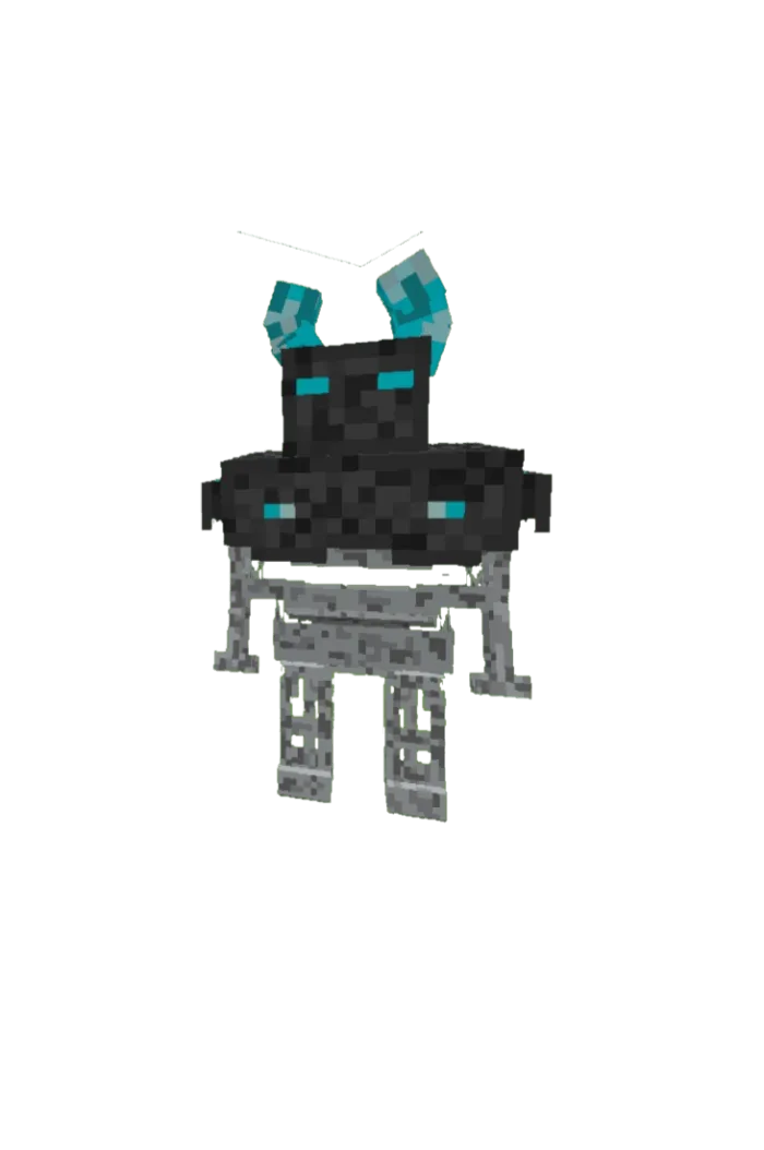 Скелетный голем в синей броне