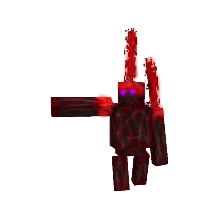 малиновый голем