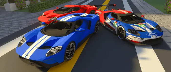 Ford gt вид машины