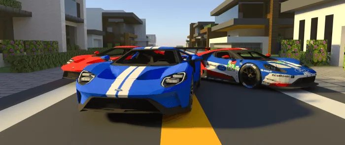 Ford gt в трех вариантах
