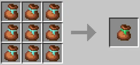 Мешочек с деньгами выше наминалом