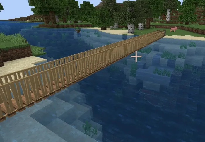 Мост из дерева джунглей