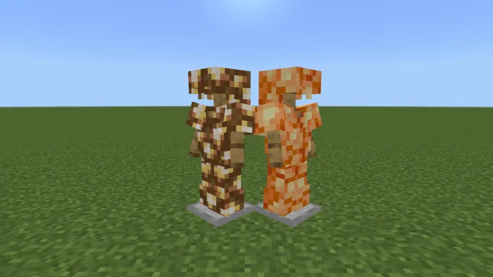 Броня из светящегося камня