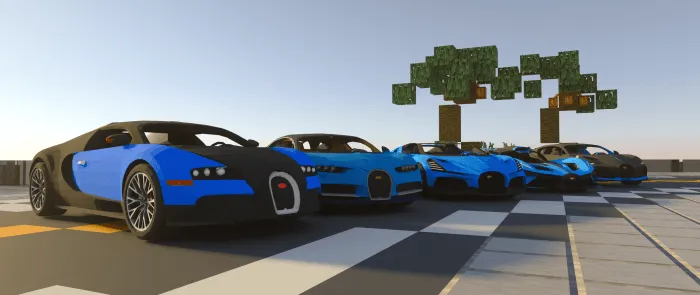 Вид переда автомобилей