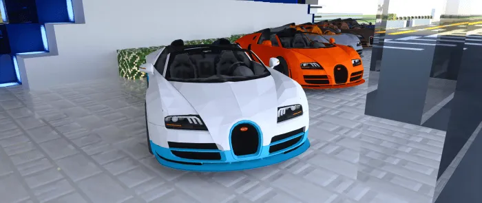 Модель Bugatti Veyron