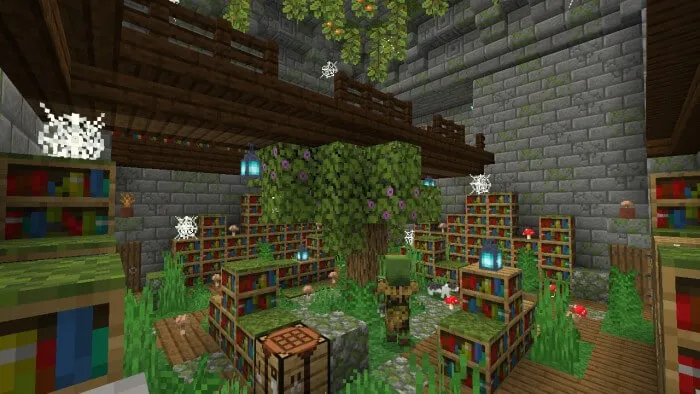 Пещерная библиотека