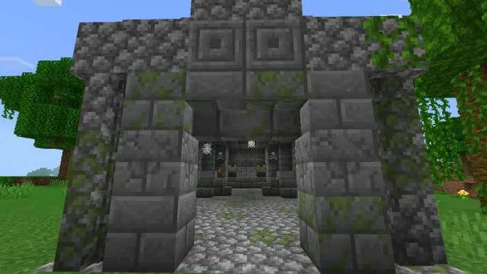 Структура склеп