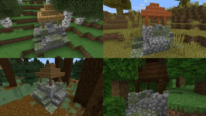 Деревянный колодец