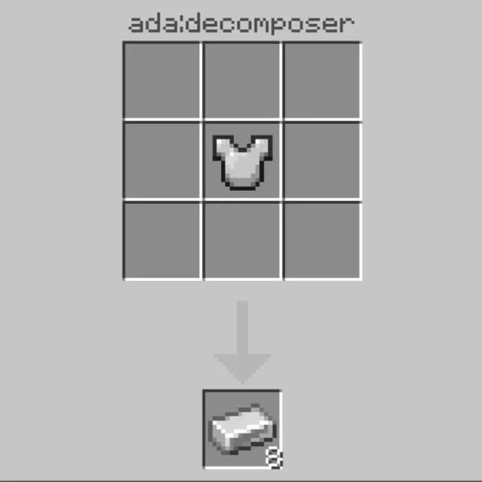 Разобраный нагрудник