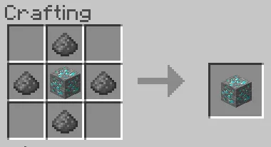 Бомба в виде алмазной руды