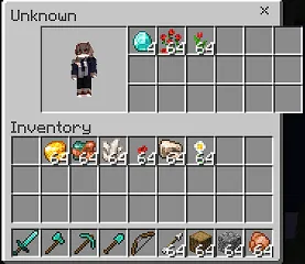 Инвентарь персонажа