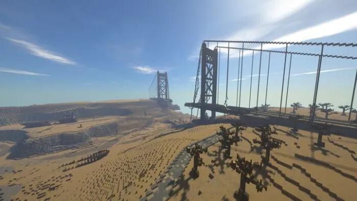 Разрушенный мост