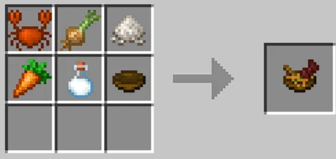 Рецепт похлебкки с крабом