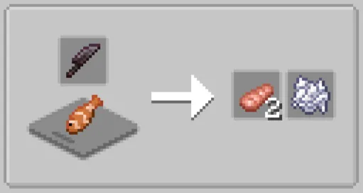 Получение приготовленного мяса радужной рыбы