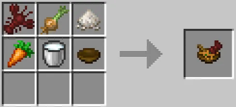 Похлебка с приготовленным кластером