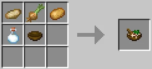 Похлебка с приготовленным моллюском