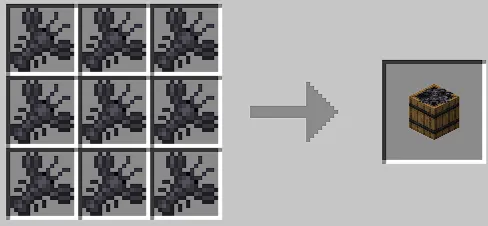 Крафт бочки с кластерами