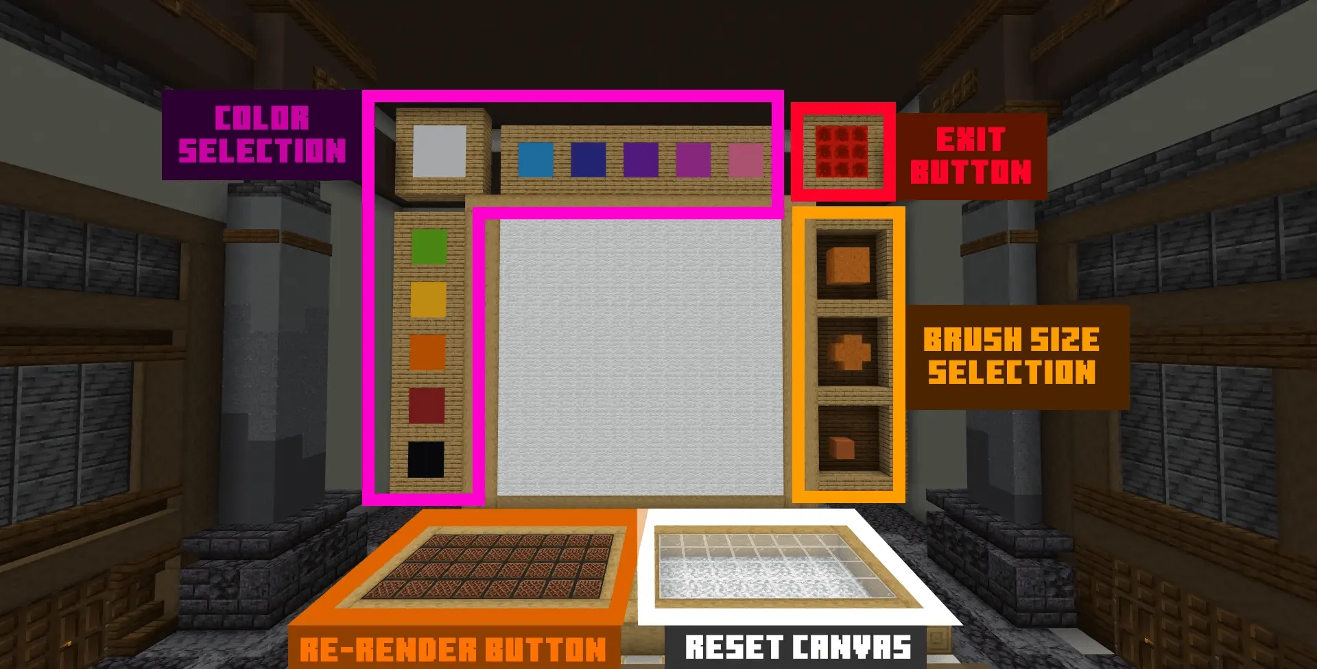 Интерфейс стенда