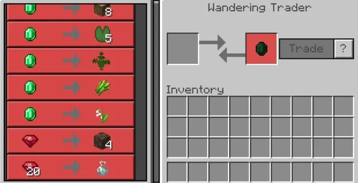 Торговля со странствующим торговцем