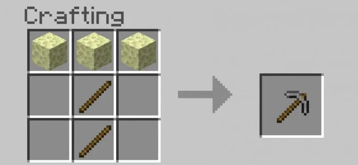 Рецепт кирки из камня Края