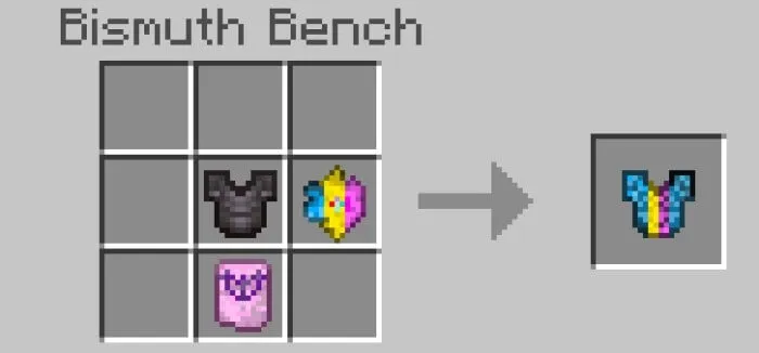 Рецепт нагрудника из висмута