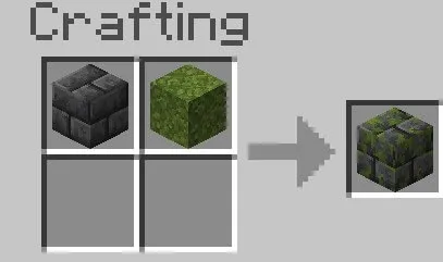 Рецепт мшистых глубинных кирпичей