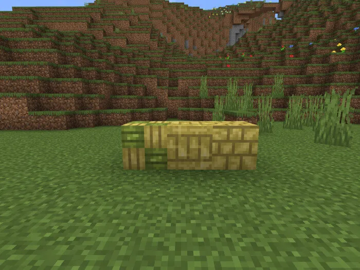 Новые блоки бамбука