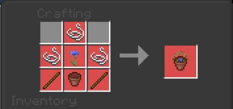 Подвесной цветочный горшок