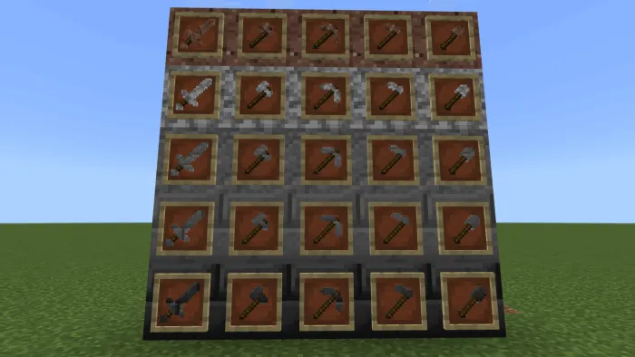 Инструменты из андезита гранита