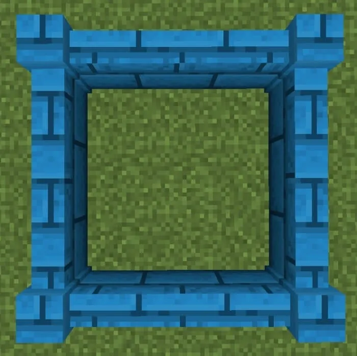 Синяя стена