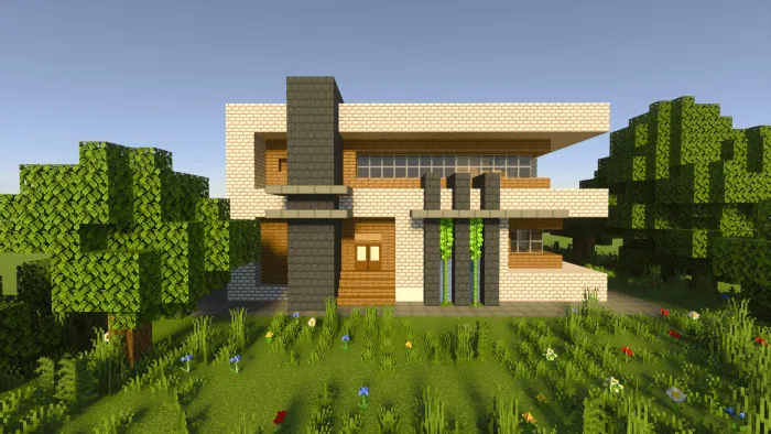 Вилла в лесу