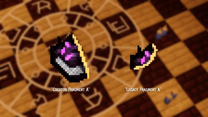 Вид фрагментов