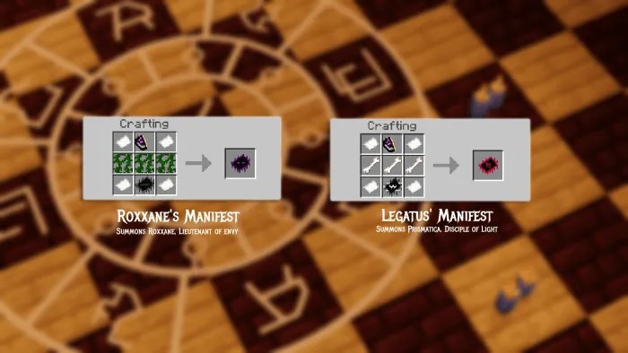 Крафт новых боссов