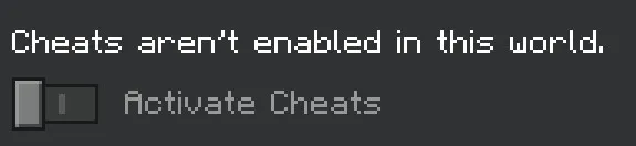 Активация читов