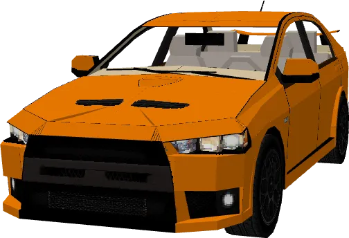 Красный Митсубиси