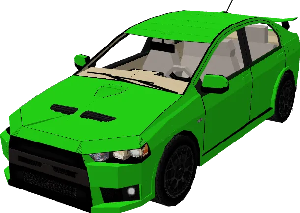 Зеленый Митсубиси