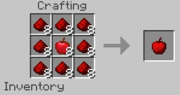 Редстоун яблоко