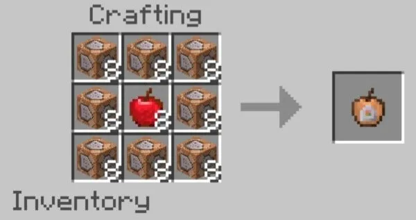 Яблочный командный блок