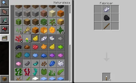 Крафт белого факела