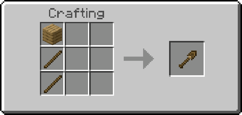 Крафт лопаты