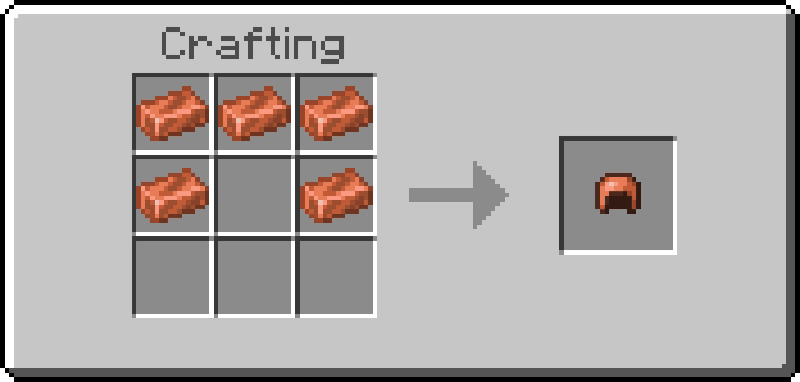 Крафт медной брони