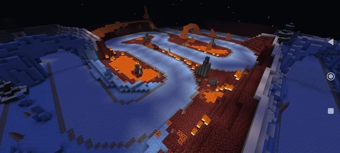 Гонки в ледяном биоме